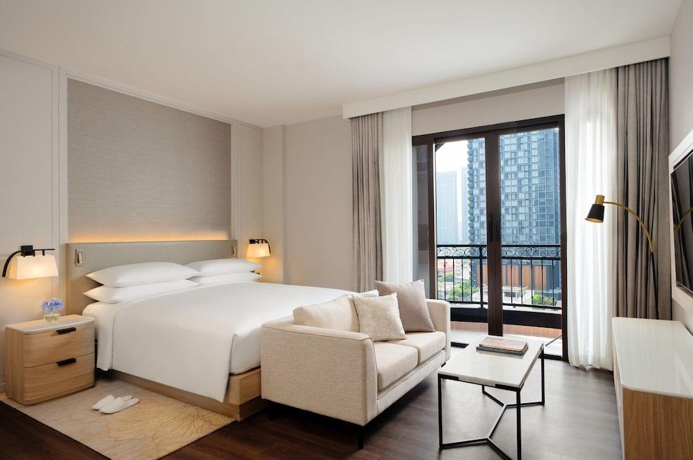 Marriott Executive Apartments Bangkok, Sukhumvit 101 Room Type - Studio Premier Balcony, Studio, 1 King, Balcony