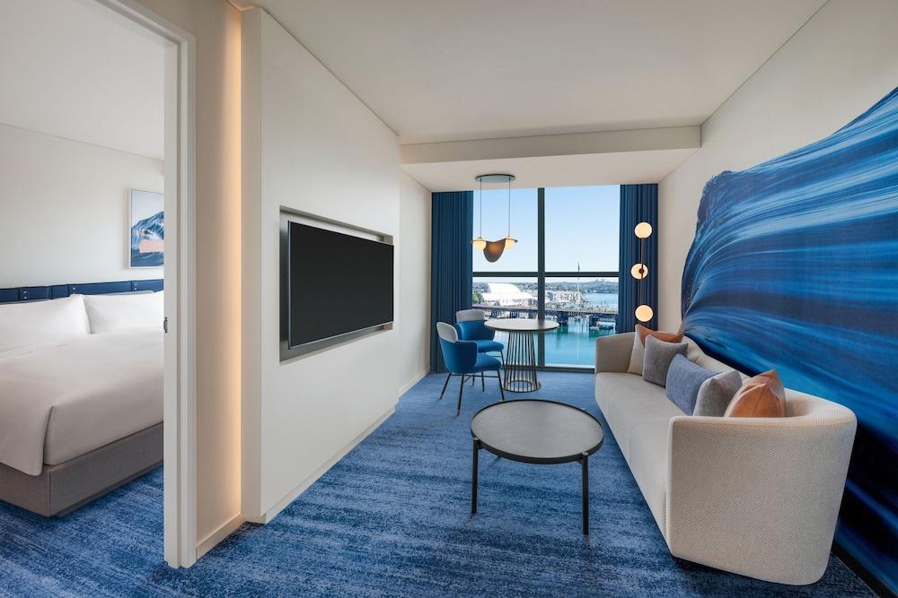 W Sydney Room Type - Deluxe Studio, Studio, 1 King, Darling Harbour view W Sydney Room Type - Deluxe Studio, Studio, 1 King, Darling Harbour view
