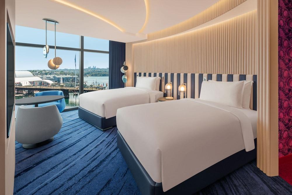 W Sydney Room Type - Deluxe Room, Guest room, 2 Double, Darling Harbour view