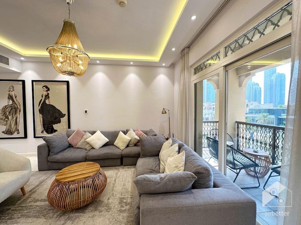 Luxurious Apartment With Iconic Burj View - Tap to explore photos