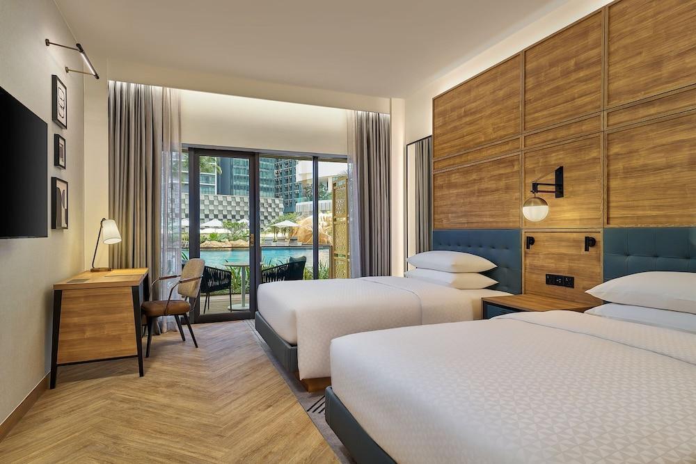 Four Points By Sheraton Kuala Lumpur, City Centre Room Type - Room, 2 Double Beds, Pool Access, Pool View (Pool Access)