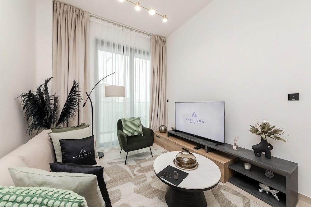 Modern 1BR in Binghatti Nova - Tap to explore photos