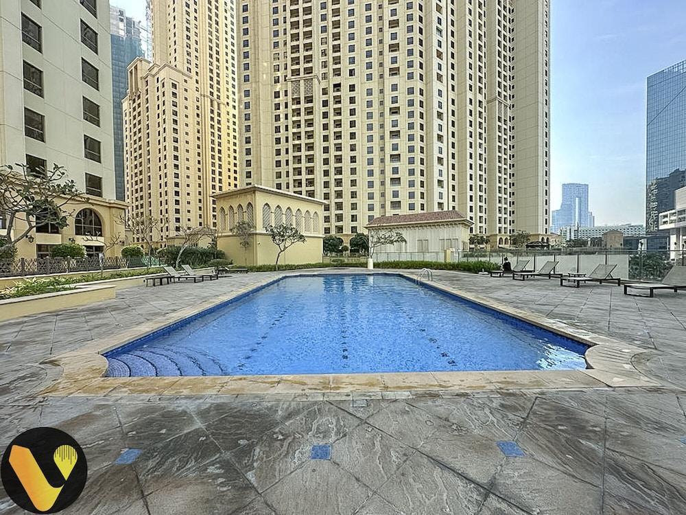 Jumeirah Beach Residence beach access - Tap to explore photos