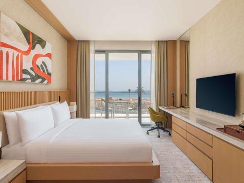 Rixos Premium Qetaifan Island North Room Type - Two Bedroom Family Room Sea View with Meryal Waterpark Access Rixos Premium Qetaifan Island North Room Type - Two Bedroom Family Room Sea View with Meryal Waterpark Access