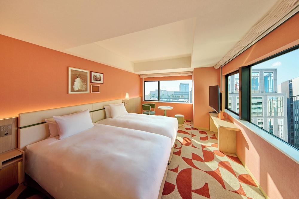 The Royal Park Hotel Ginza 6-chome Room Type - Deluxe Twin Room, Non Smoking (Corner, maximum 3 person)