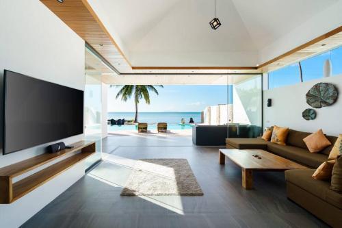 塔羅别墅-直通海滩的三卧海滨别墅 Room Type - Three-Bedroom Villa