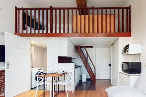 Chez Gustave: CLIM Calm,Saint Paul Marais, 2Guests - Tap to explore photos