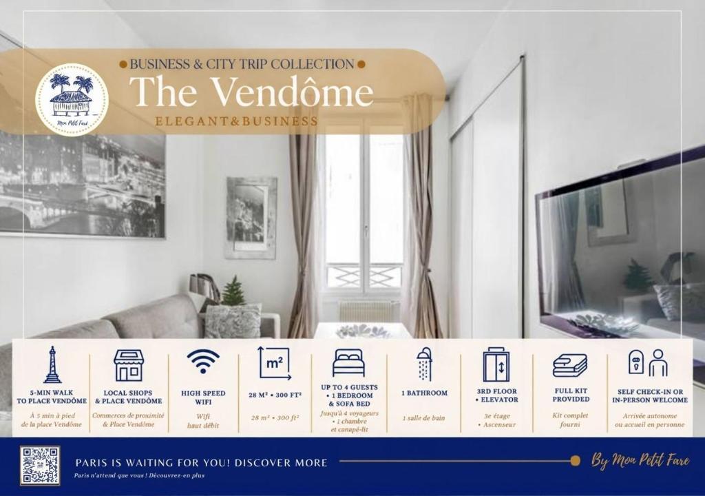 The Vendôme - Elégant & Business- by Mon Petit Faré