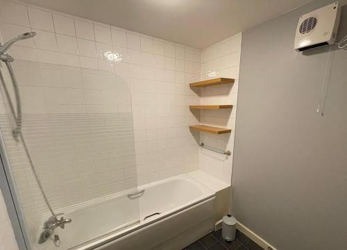 One bedroom with Great city views - Tap to explore photos