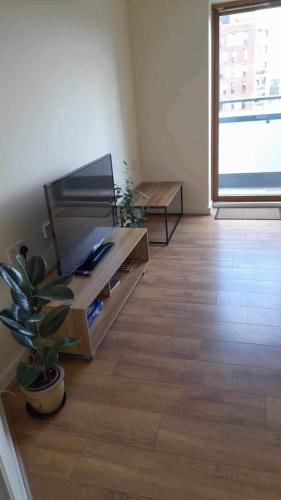 One bedroom with Great city views - Tap to explore photos