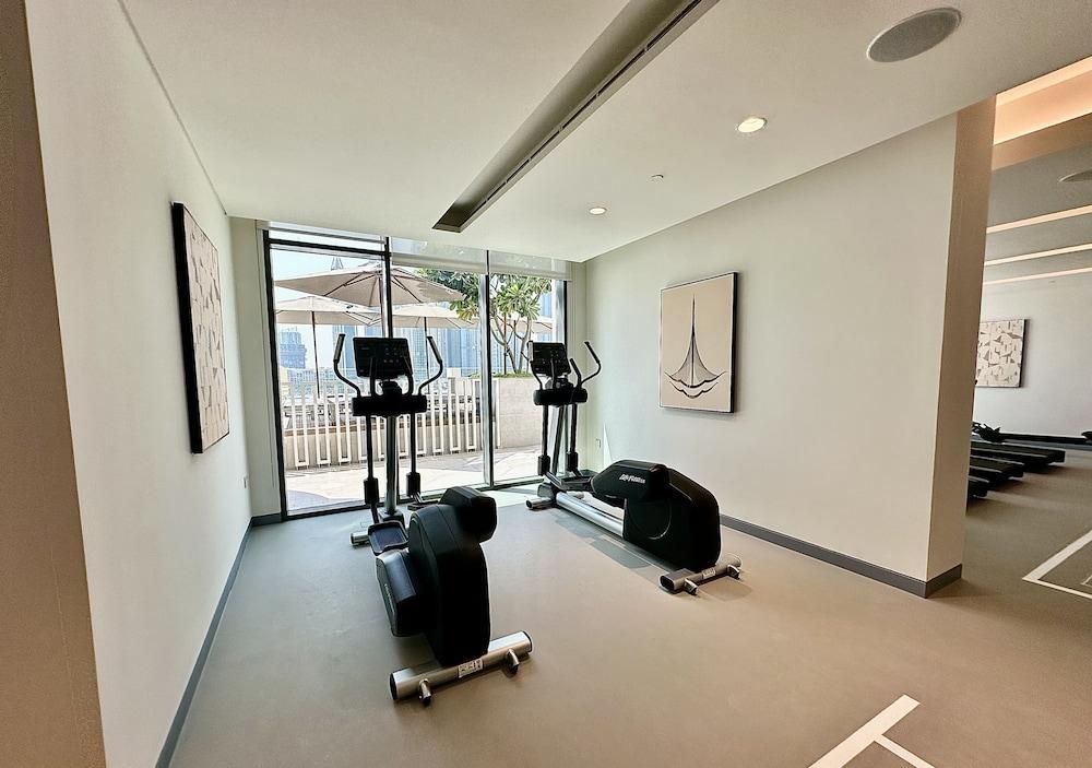 Serene 1BR w Private Palm View Balcony - Tap to explore photos