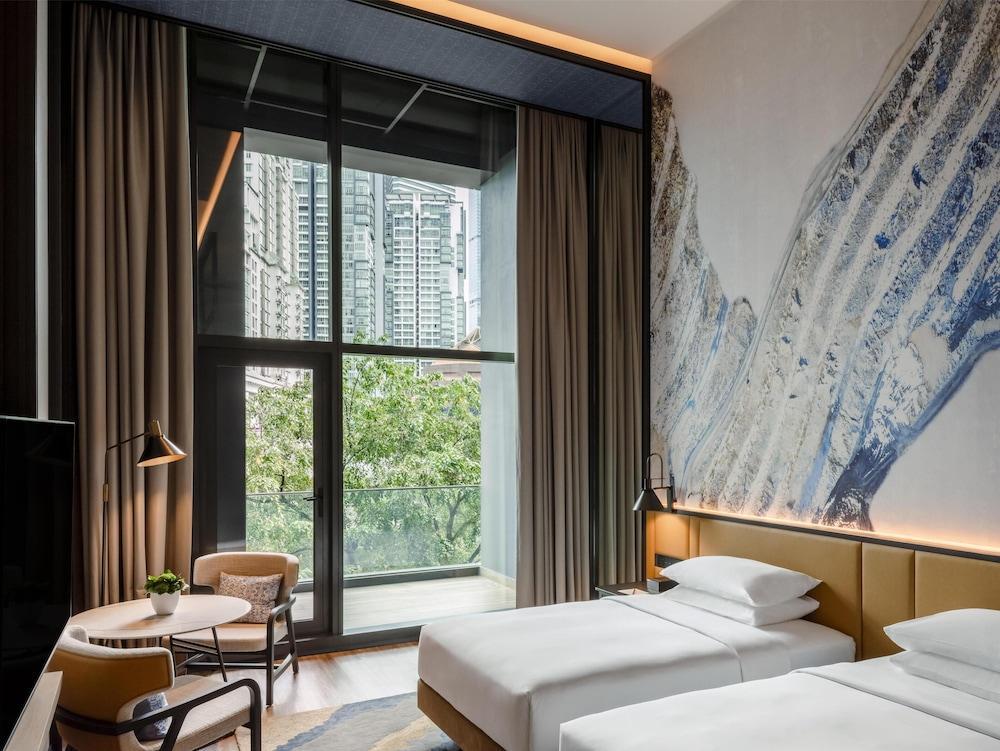 Hyatt Centric City Centre Kuala Lumpur Room Type - 2 TWIN BEDS, CITY VIEW,  BALCONY, DELUXE