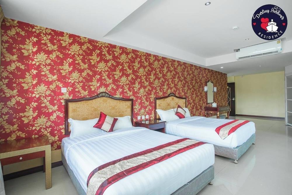 Darling Harbour Residence - Pattaya Room Type - Standard Twin Room, 2 Queen Beds