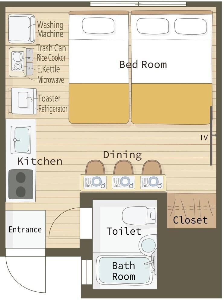 MAISON Shin-Nakano Room Type - 202
