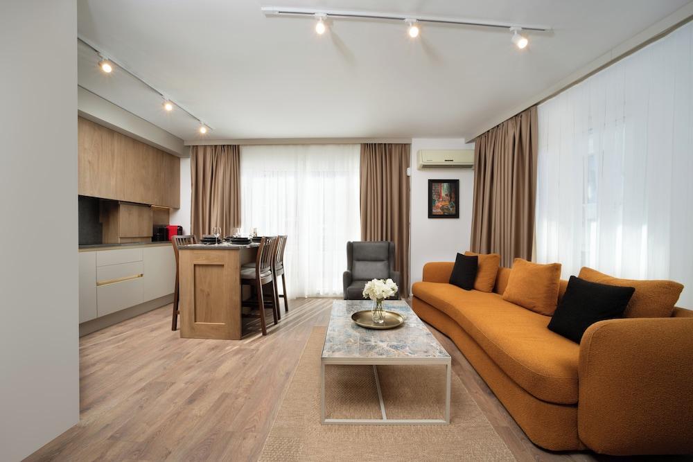 Marmada Suites Room Type - Deluxe Suite, 1 Queen Bed with Sofa bed, Sea View Marmada Suites Room Type - Deluxe Suite, 1 Queen Bed with Sofa bed, Sea View