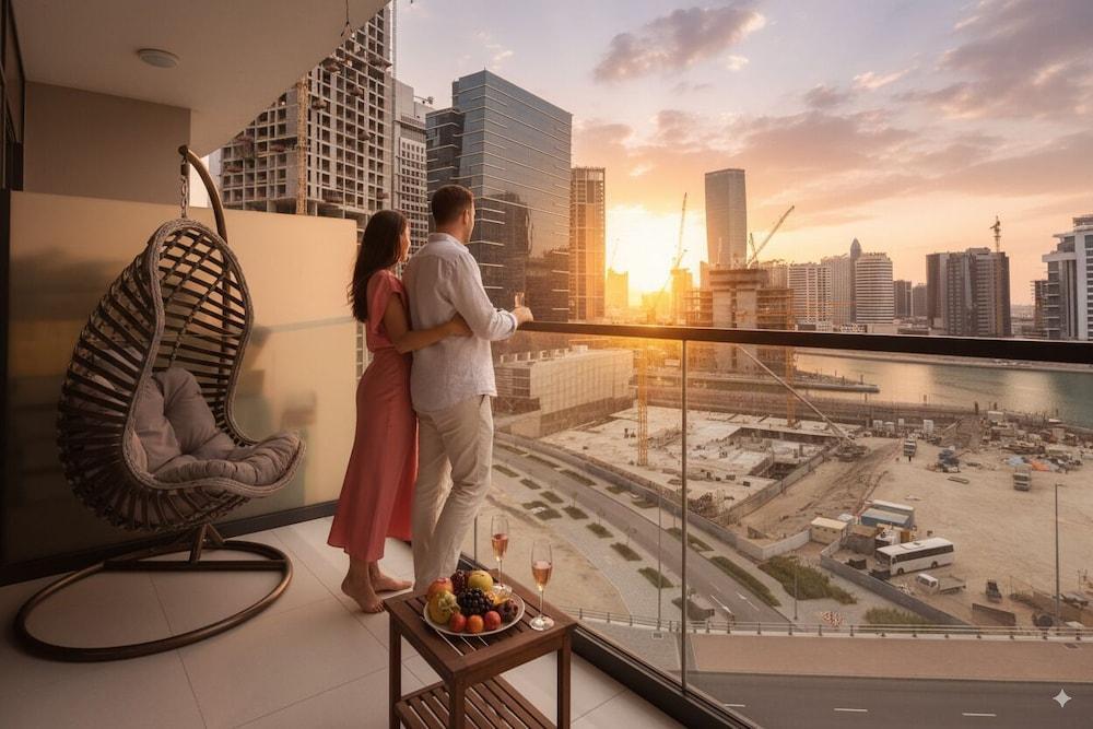 Business Bay Coziest 1BR Nest Room Type - Deluxe Apartment, Balcony, City View Business Bay Coziest 1BR Nest Room Type - Deluxe Apartment, Balcony, City View