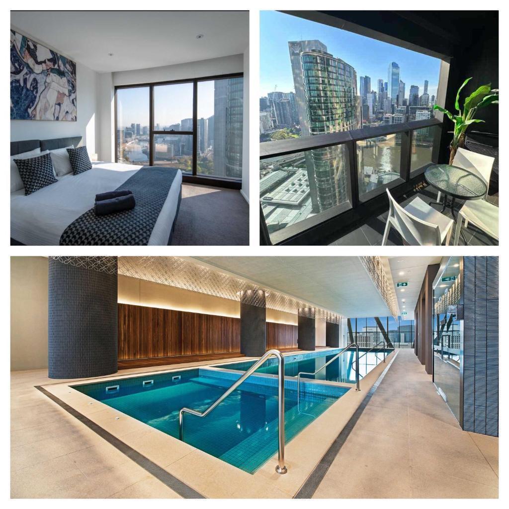 Prima Pearl - Contemporary Apartment with Balcony by Casino and MCEC - Tap to explore photos