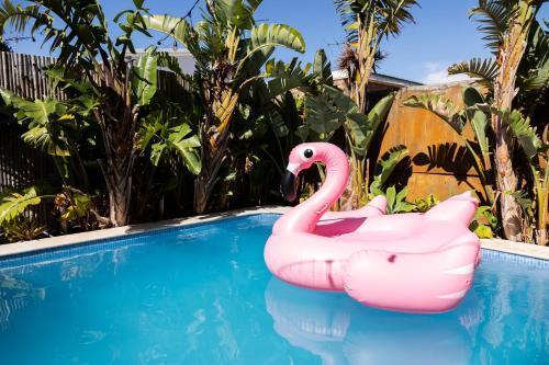 Resort Style home close to the Beach with Pool, Sauna and Pizza Oven - Tap to explore photos