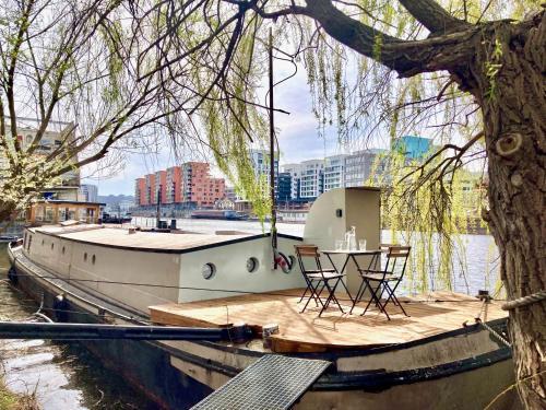 Prague on Boat, Privat Pier, Free Parking - Tap to explore photos