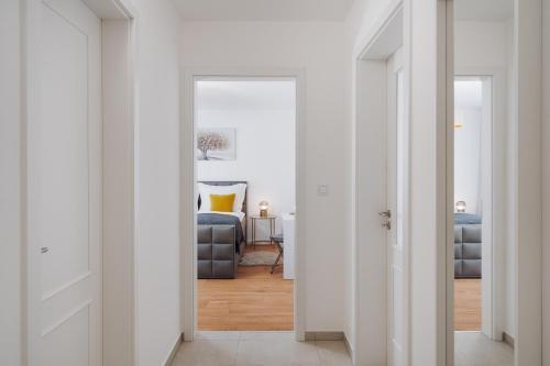 Chic Prague Suite with Terrace & City View - Tap to explore photos