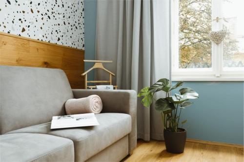 Dream blue in city centreWenceslas Sq in walk