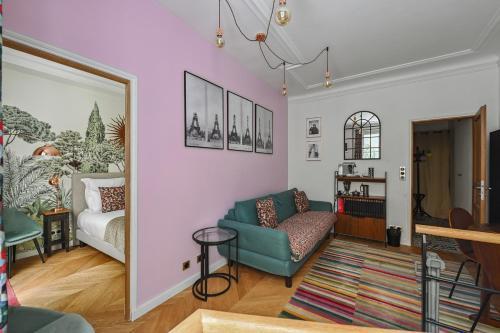 La Maison Kléber - Luxury apartments, Eiffel Tower - Champs-Elysées Room Type - Eiffel Apartment – Duplex with Terrace