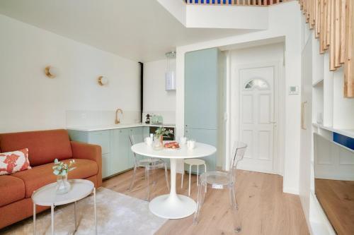 Temps suspendu - Sublime duplex avec mezzanine pour 4 - Tap to explore photos