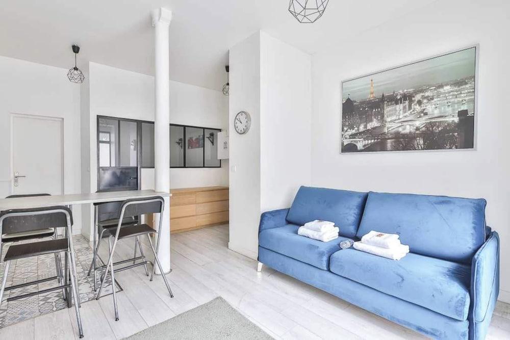 Bright Apartment - 1br/4p - Gare