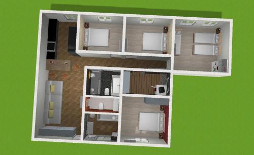 Marais 4 bedrooms new apartment - Tap to explore photos