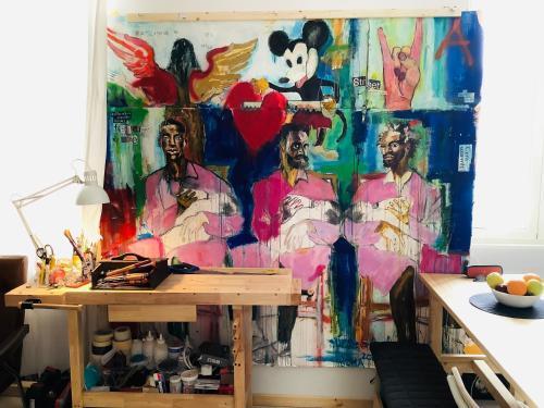Art House Center Rome Room Type - Double Room with Private Bathroom Art House Center Rome Room Type - Double Room with Private Bathroom