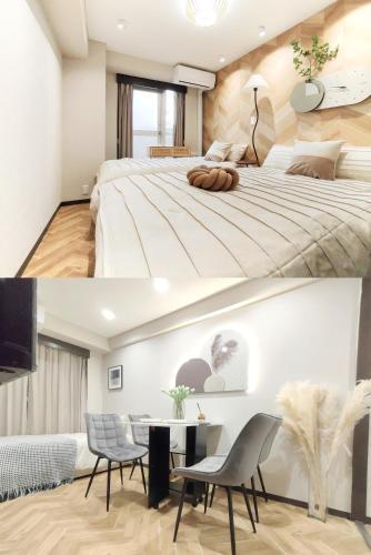 G81新宿最中心 两室一厅 新宿三丁目车站4分 2 rooms Shinjuku center 4 mins to ST Max 6P 直达新宿 涉谷 表参道 池袋 上野 代代木 银座 原宿 - Tap to explore photos