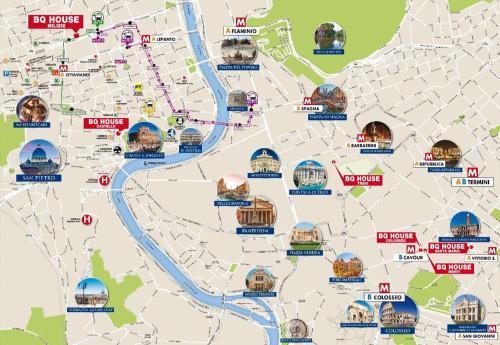 BQ House FORI IMPERIALI Luxury Rooms Room Type - Economy Double Room