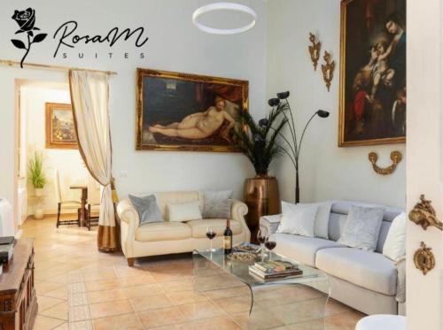 RosaM Suite - Via Veneto 15 min walk from Spanish Steps Top Floor Luxury Apartment - Tap to explore photos