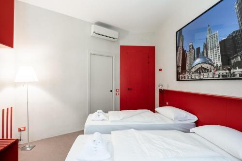 Maison Ammiragli Vatican Rooms & Metro A Room Type - Deluxe Double or Twin Room with Garden View Maison Ammiragli Vatican Rooms & Metro A Room Type - Deluxe Double or Twin Room with Garden View