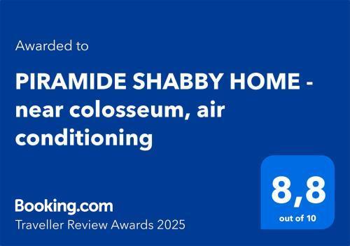 PIRAMIDE SHABBY by Casa e Lode - colosseum, air conditioning - Tap to explore photos