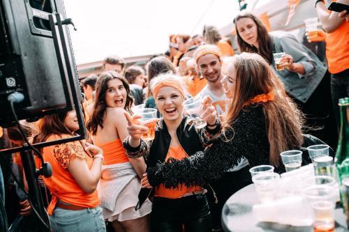 The ESN Kingsday Campsite - Tap to explore photos