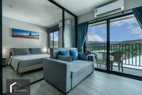 Cozy Studio Apartment at Naiyang Beach G507 - Tap to explore photos
