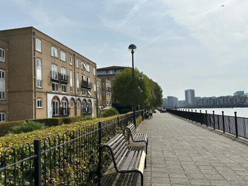 River views from Canary Wharf - Tap to explore photos