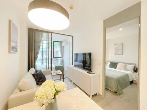 Aoske Terminal21 Nana Two bedroom 暹罗 四面佛 免费接机服务 141 - Tap to explore photos