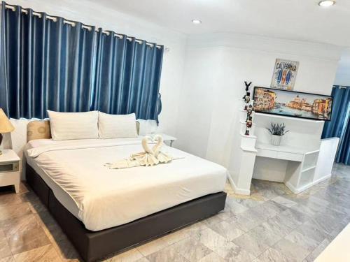 芭提雅南路4卧4卫 Blue Star Pool Villa 近步行街和夜市 - Tap to explore photos