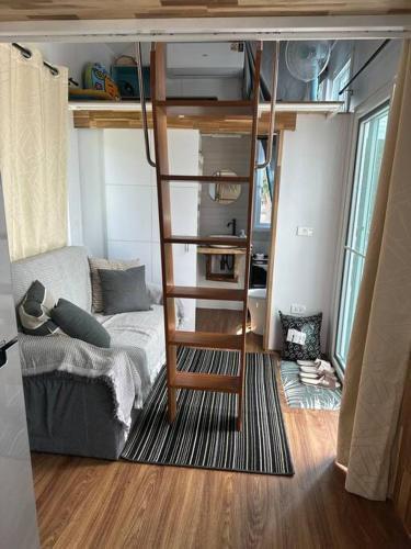 BRAND NEW Beachfront Tiny Home Oniro - Tap to explore photos