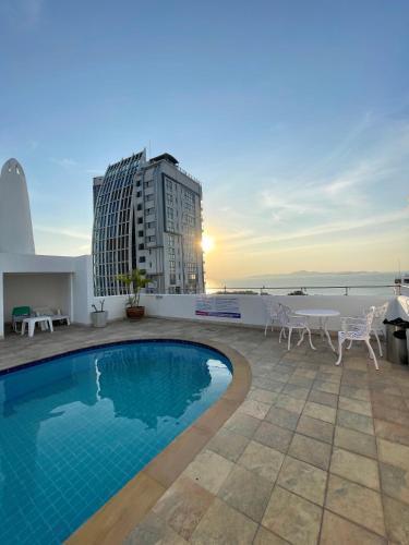 Studio 24 sqm near beach monthly rent