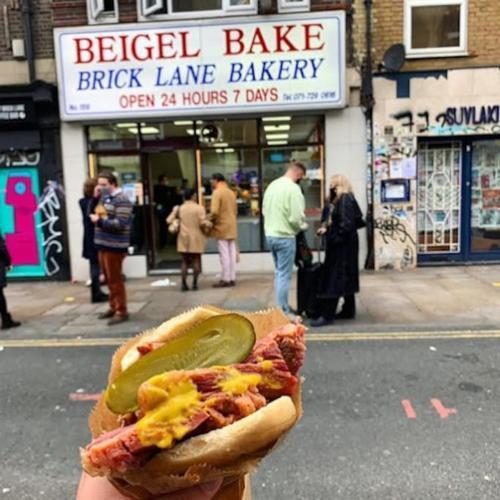 Next to Beigel Shop - Brick lane - Tap to explore photos