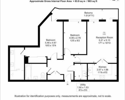 Stunning 2 Bed Thames River View - Central London - Tap to explore photos