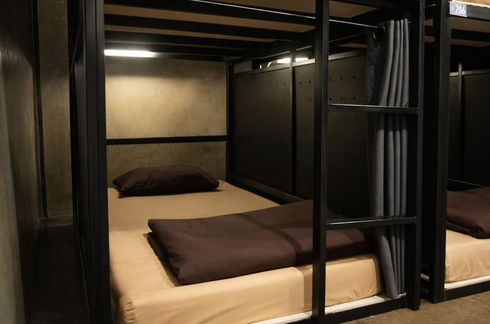 AREA81 HIDEOUT Hostel Khaosan Room Type - Shared Dormitory, Mixed Dorm, Shared Bathroom (Second floor, Bed in 20-bed)