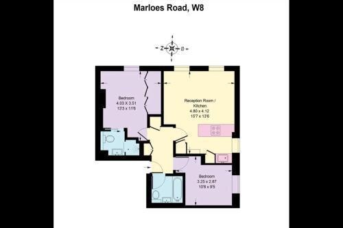 Kensington 2Bed 2Bath Breakfast - Tap to explore photos