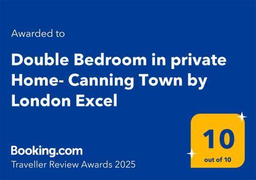 Double Bedroom in private Home- Canning Town by London Excel - Tap to explore photos