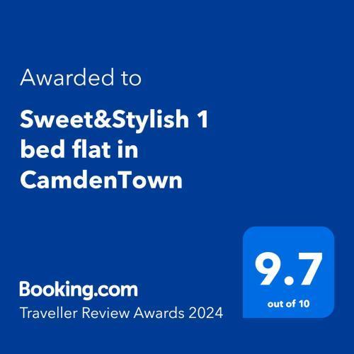 Sweet&Stylish 1 bed flat in CamdenTown - Tap to explore photos