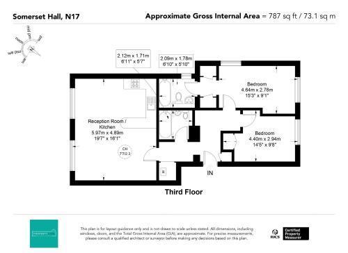 Luxury 2 bed, 2 bath apartment in North London - Tap to explore photos