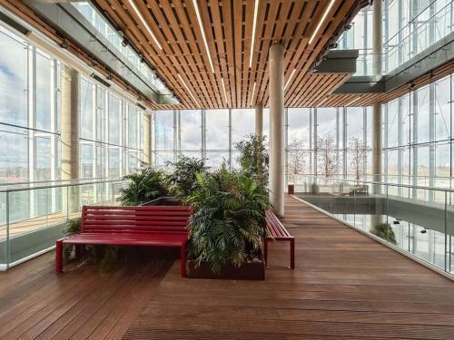 Stylish Urban Sanctuary with Parking - Tap to explore photos